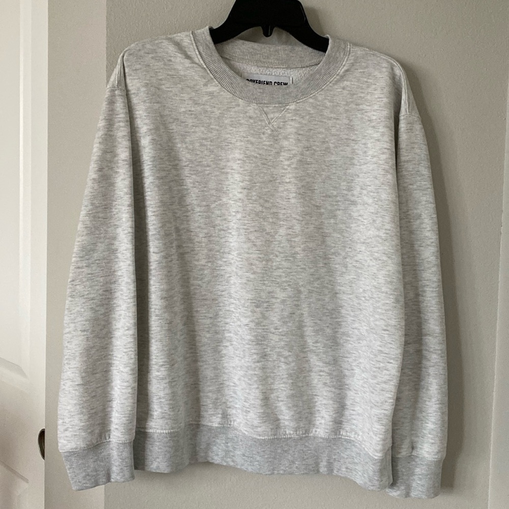 Basic Boyfriend Crew Sweater